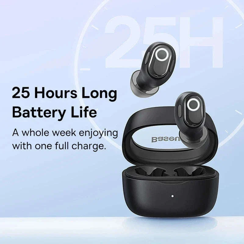 Baseus WM02 True Wireless Earbuds Bluetooth 5.3 with 25H Playtime - Image 3