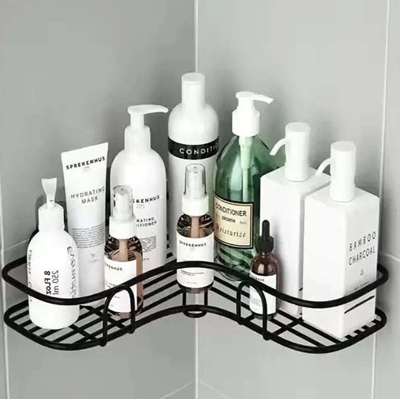 Floating Wall Shelf Organizer for Bathroom, Kitchen Storage - Image 4
