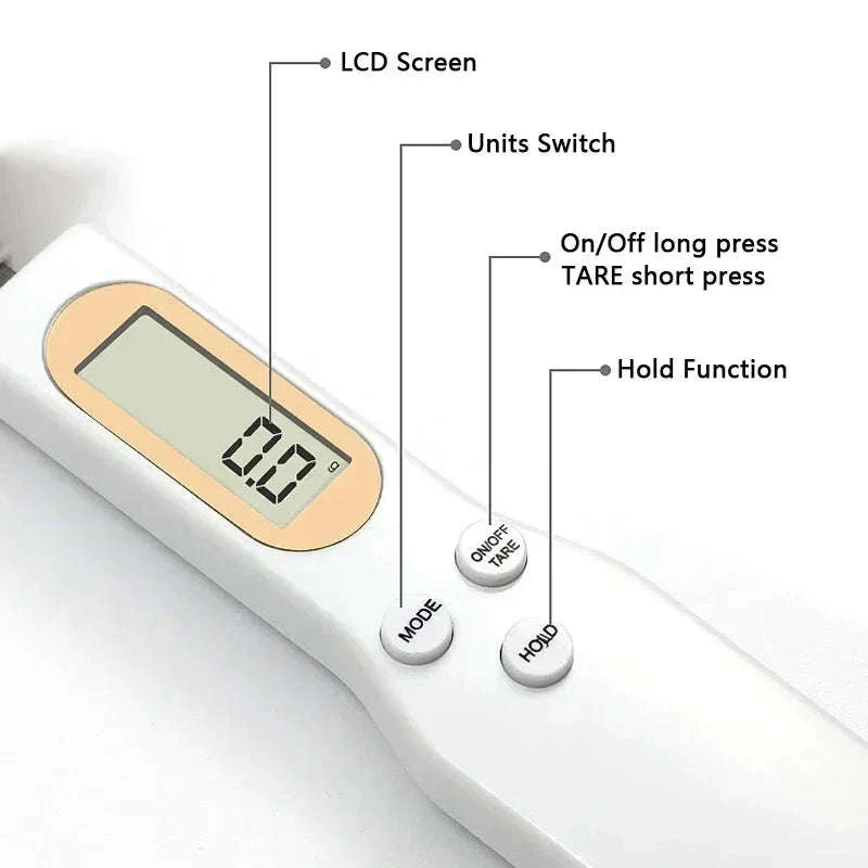 Digital Measuring Spoon Scale for Precise Kitchen Measuring - Image 10