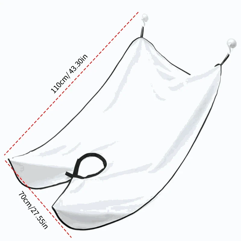 Beard Catcher Shaving Apron for a Cleaner Grooming Routine - Image 6