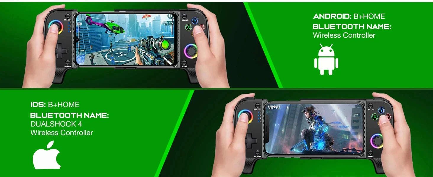 BEBONCOOL MC100 Bluetooth Mobile Game Controller for iOS Android - Image 8
