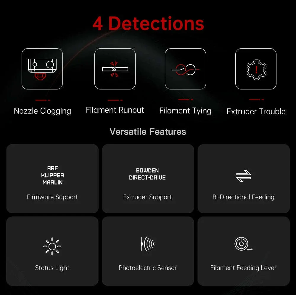 BIGTREETECH Smart Filament Sensor V2.0 for 3D Printers - Image 10