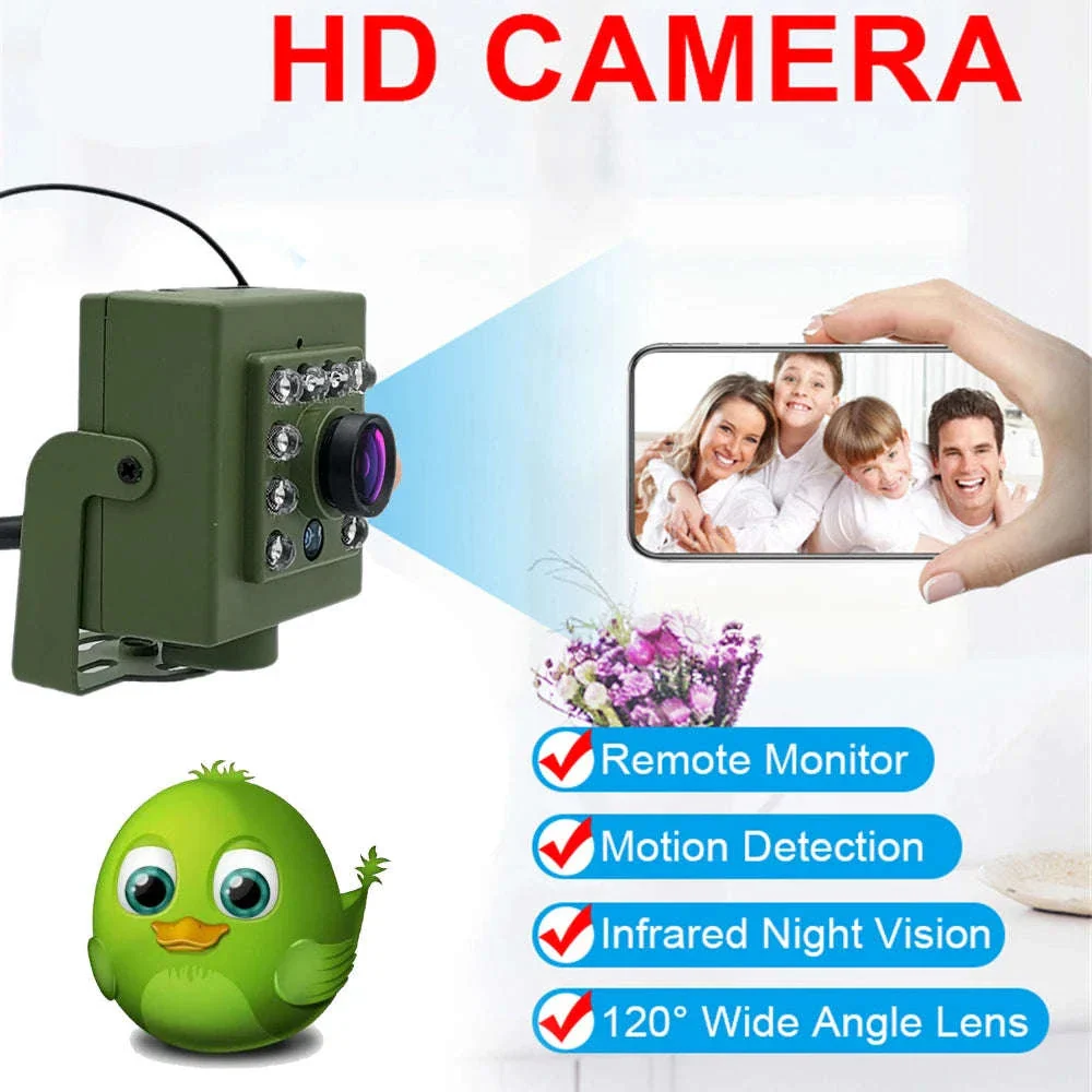 WiFi Bird Nest Camera with Motion Detection and Night Vision - Image 9