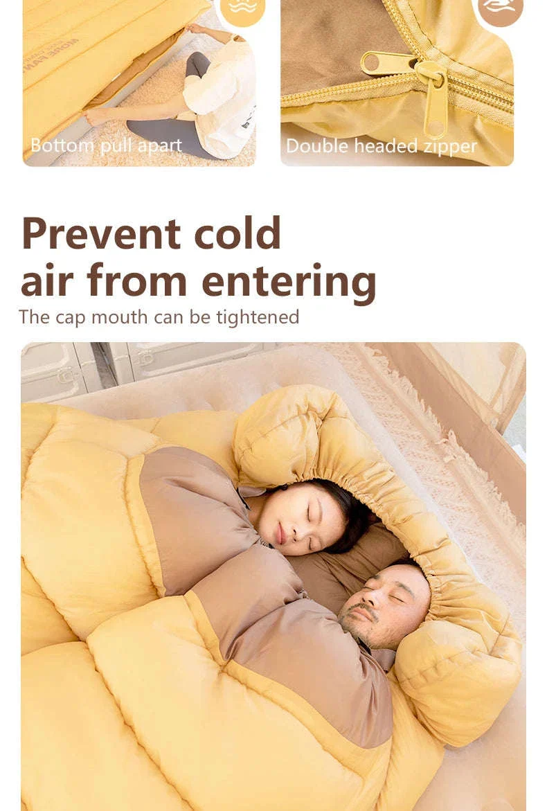 2 Person Sleeping Bag for Camping and Travel - Image 15
