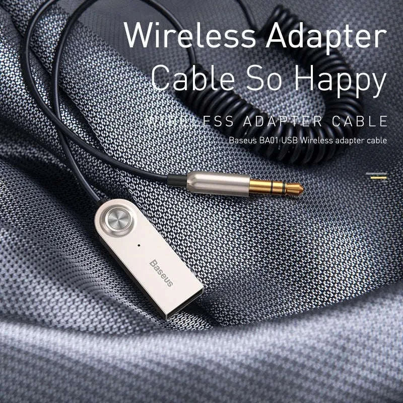 Bluetooth 5.0 AUX Car Adapter Cable 3.5mm Wireless Audio Receiver - Image 5