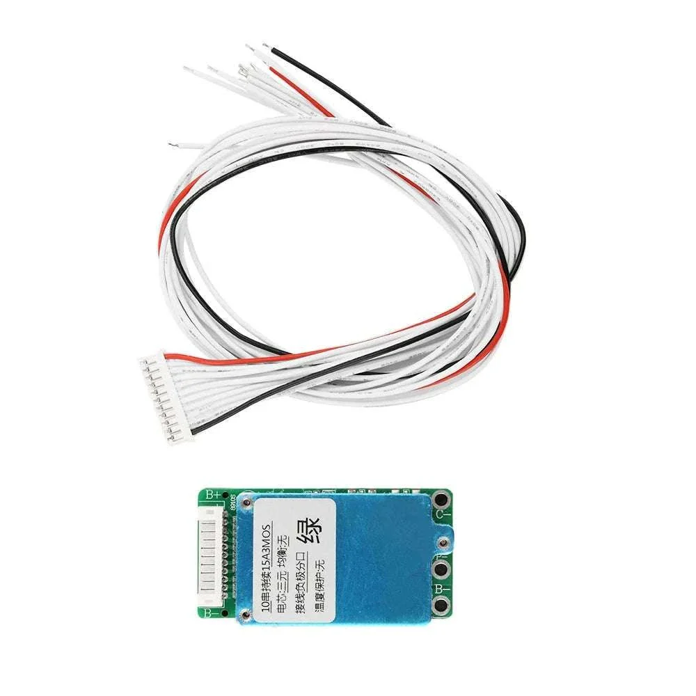 10S 36V 15A Li-ion Battery Protection Board for 18650 Packs - Image 18