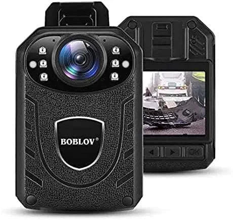 BOBLOV KJ21 Body Camera 1296P HD with Night Vision & 10H Recording - Image 21