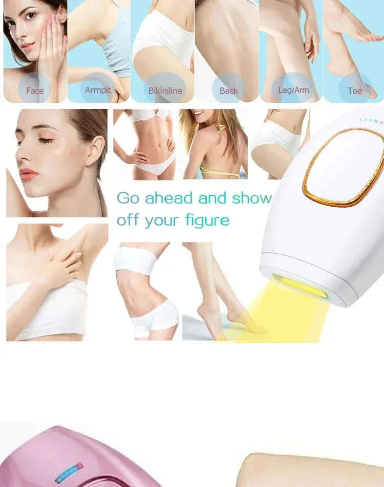 Body Bikini IPL Hair Removal Device, 500K Flashes - Image 16