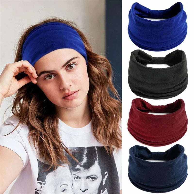 Boho Wide Knot Headband for All-Day Comfort and Style - Image 10