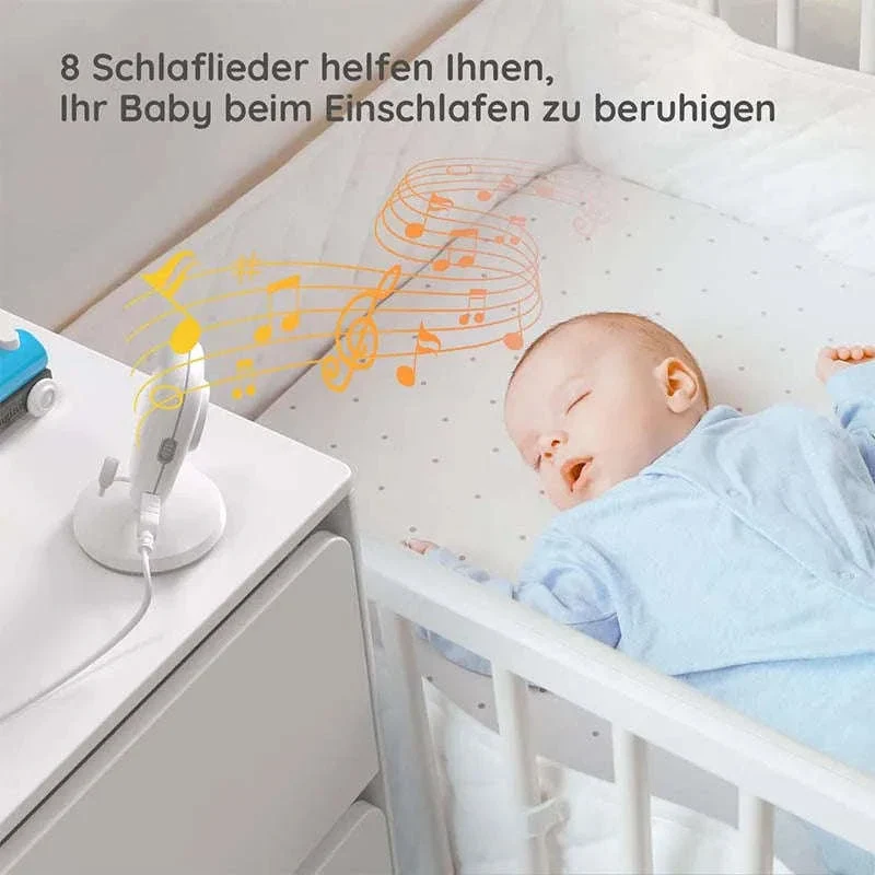 BOIFUN 3.2" Wireless Baby Monitor with Camera, VOX, Night Vision - Image 4