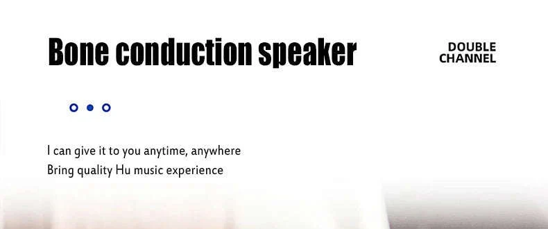 Bone Conduction Wireless Speaker with Sucker Mount & Loop - Image 10