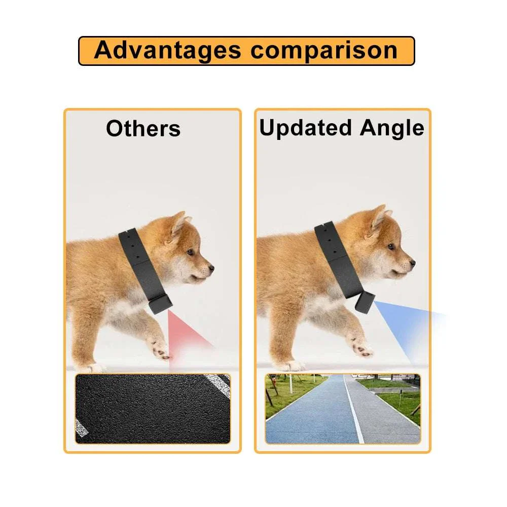 HD 1080P Pet Collar Camera with 170° Wide Angle Recording - Image 2