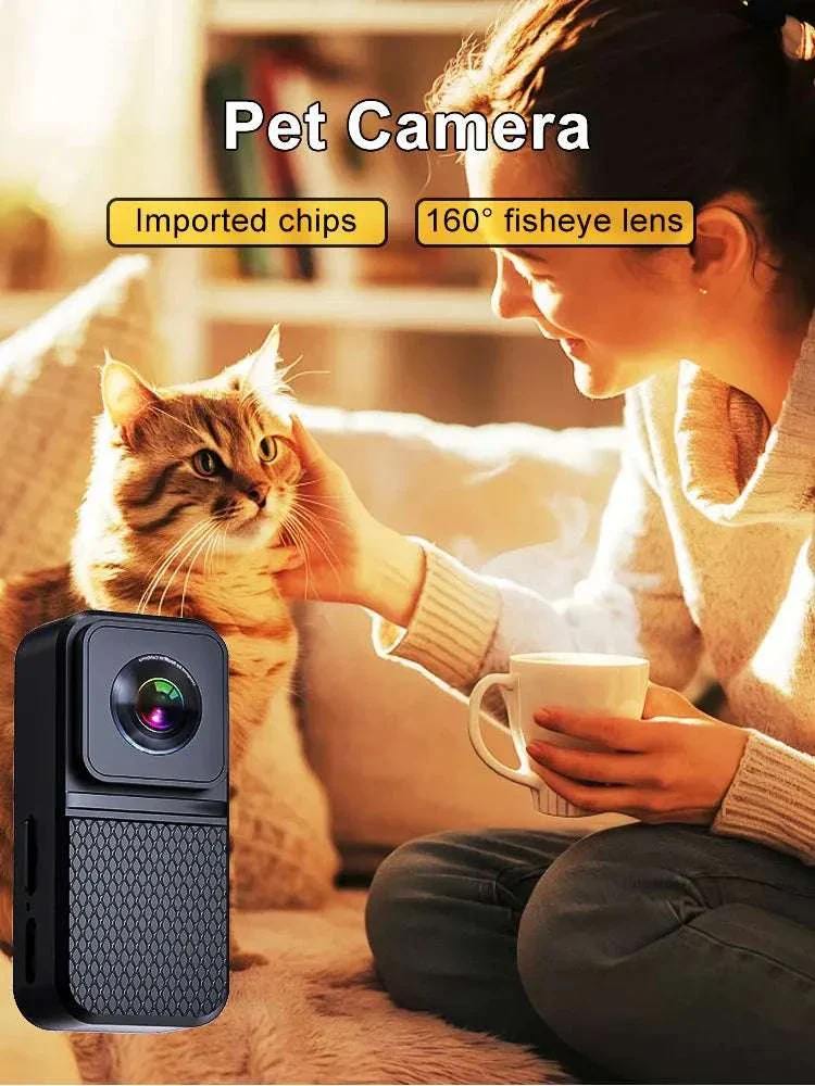HD 1080P Pet Collar Camera with 170° Wide Angle Recording - Image 7