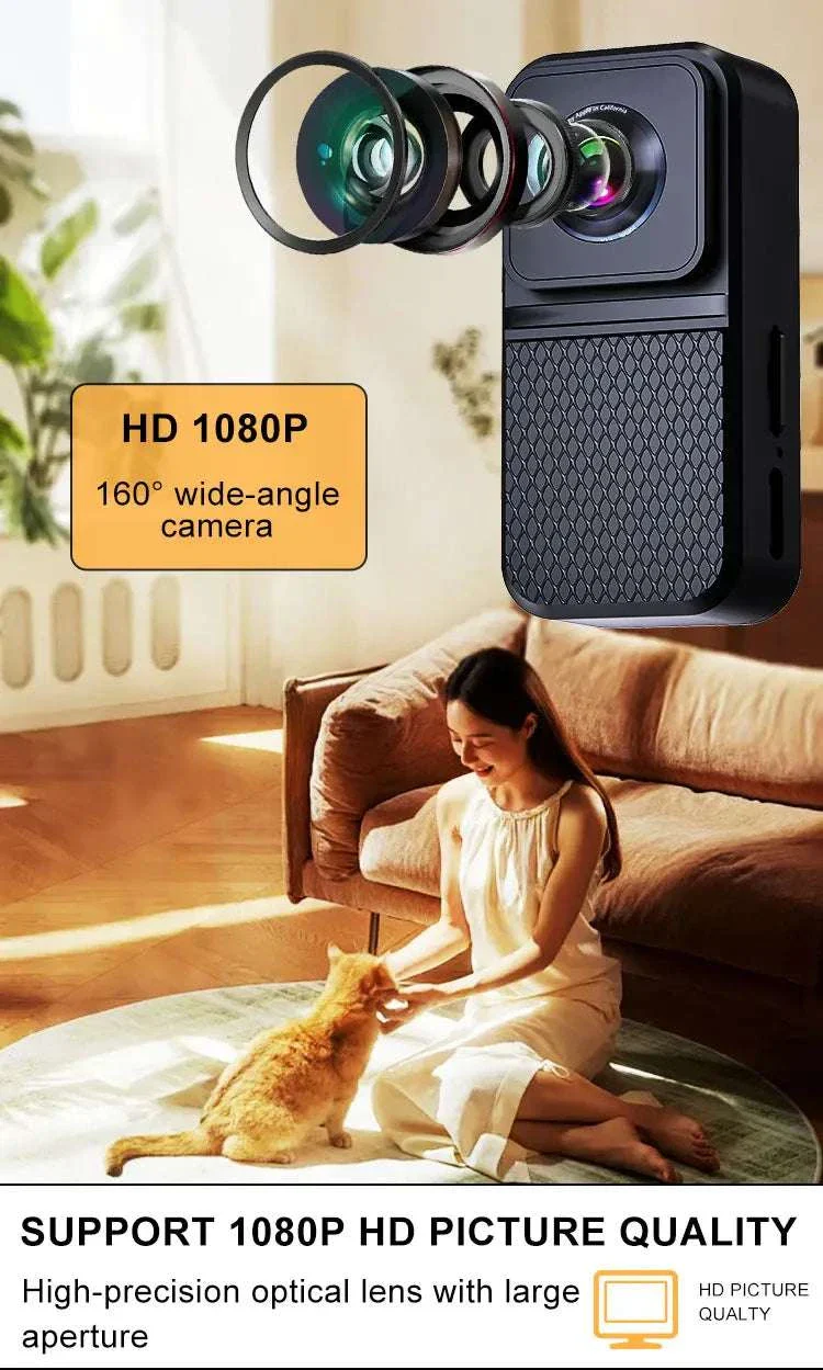 HD 1080P Pet Collar Camera with 170° Wide Angle Recording - Image 8