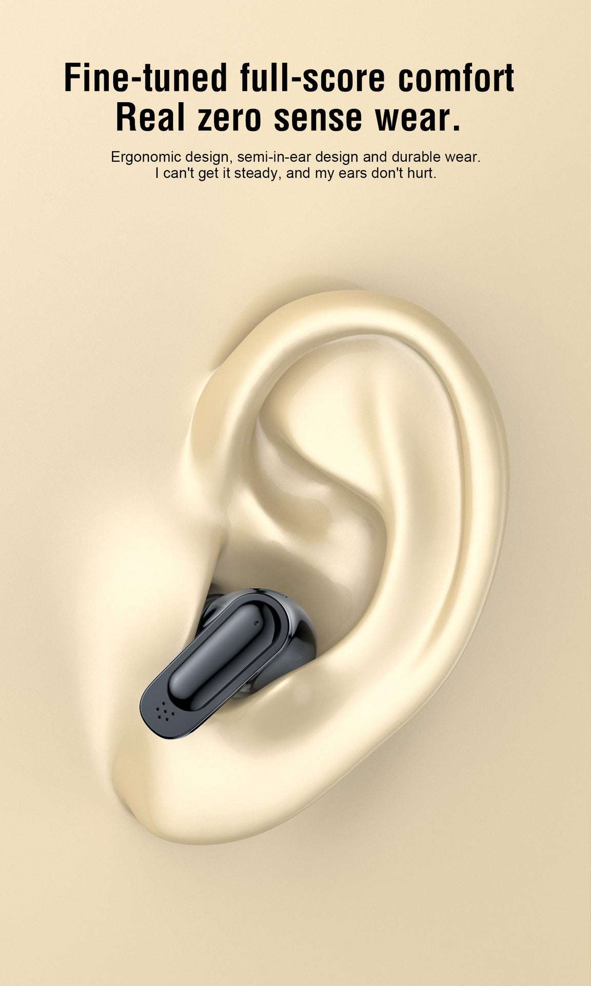 Wireless Bluetooth 5.3 In-Ear Earbuds with Touch Control and Deep Bass - Image 10