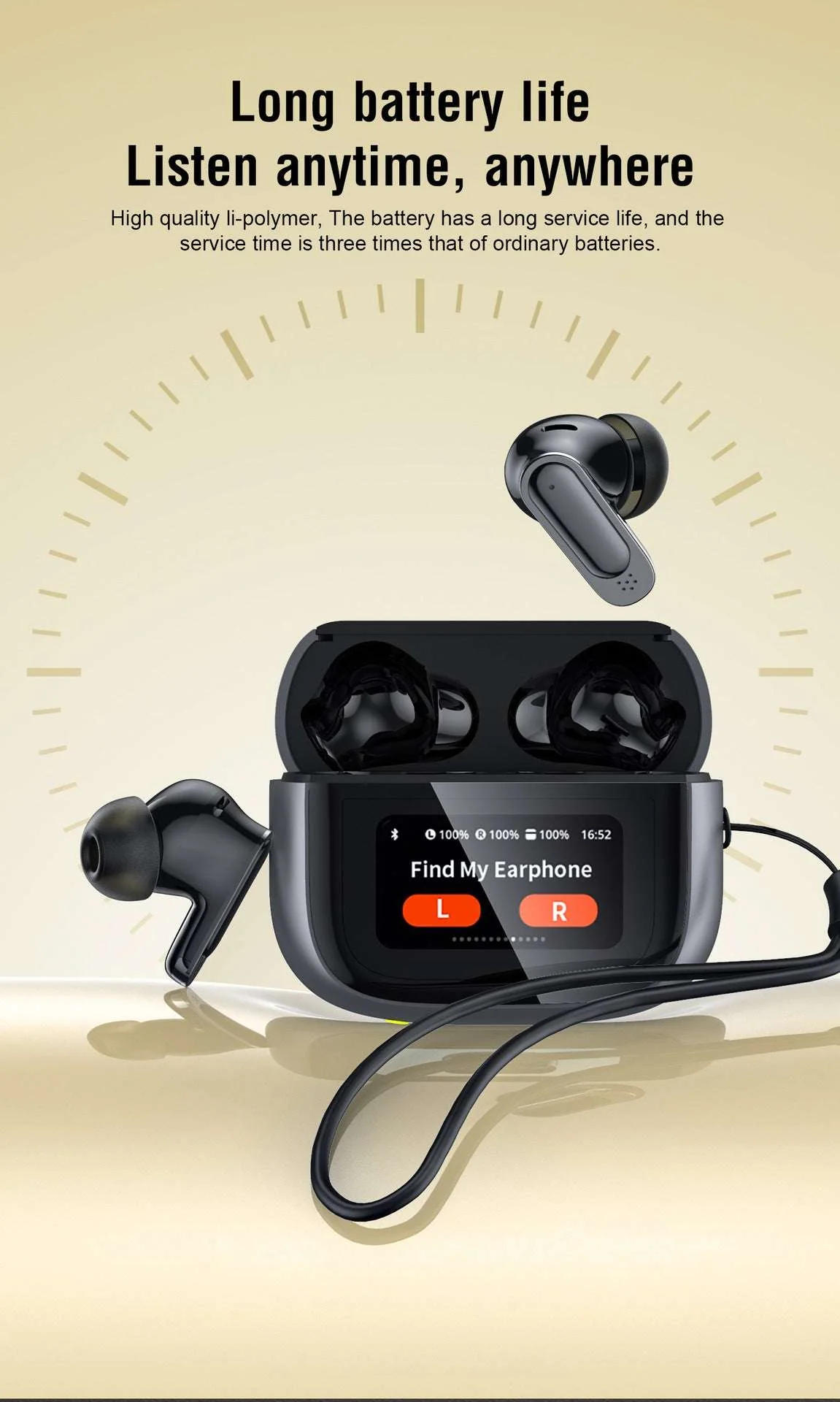 Wireless Bluetooth 5.3 In-Ear Earbuds with Touch Control and Deep Bass - Image 15
