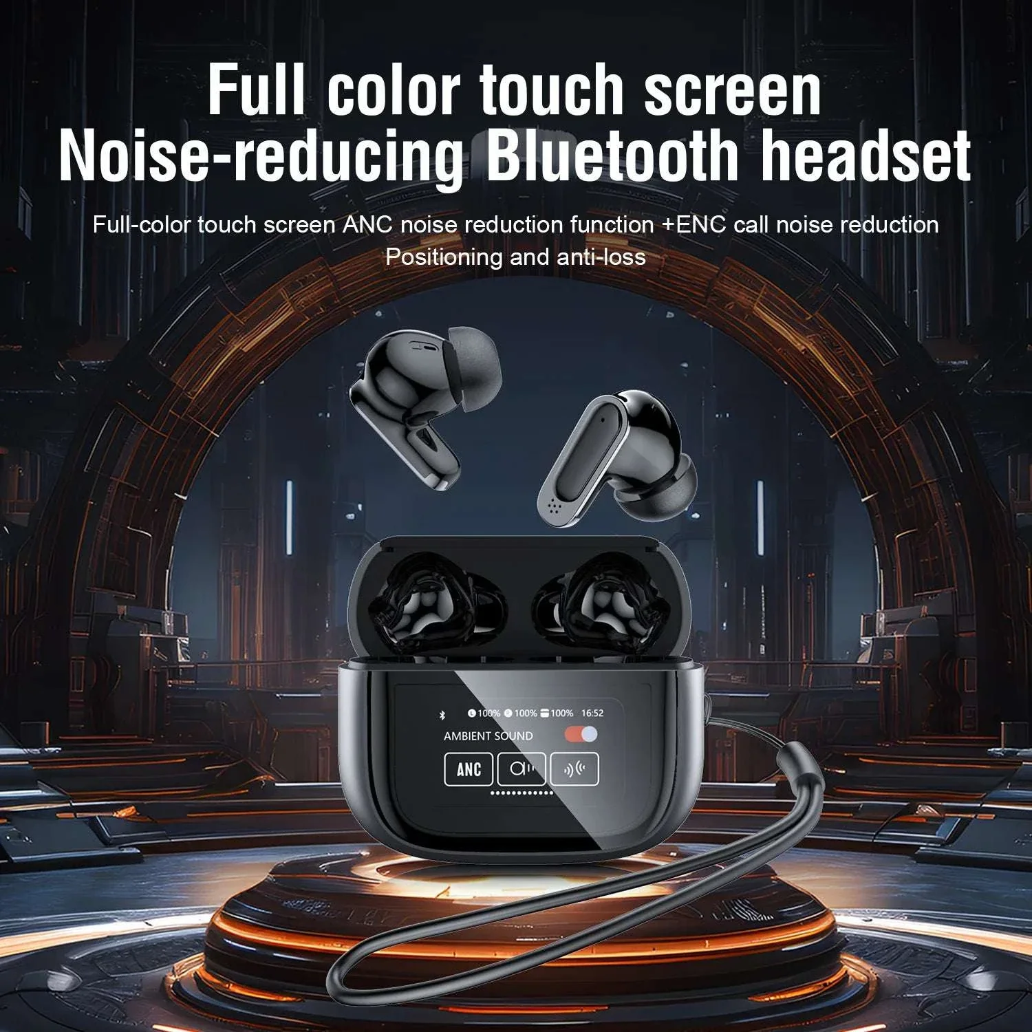 Wireless Bluetooth 5.3 In-Ear Earbuds with Touch Control and Deep Bass - Image 2