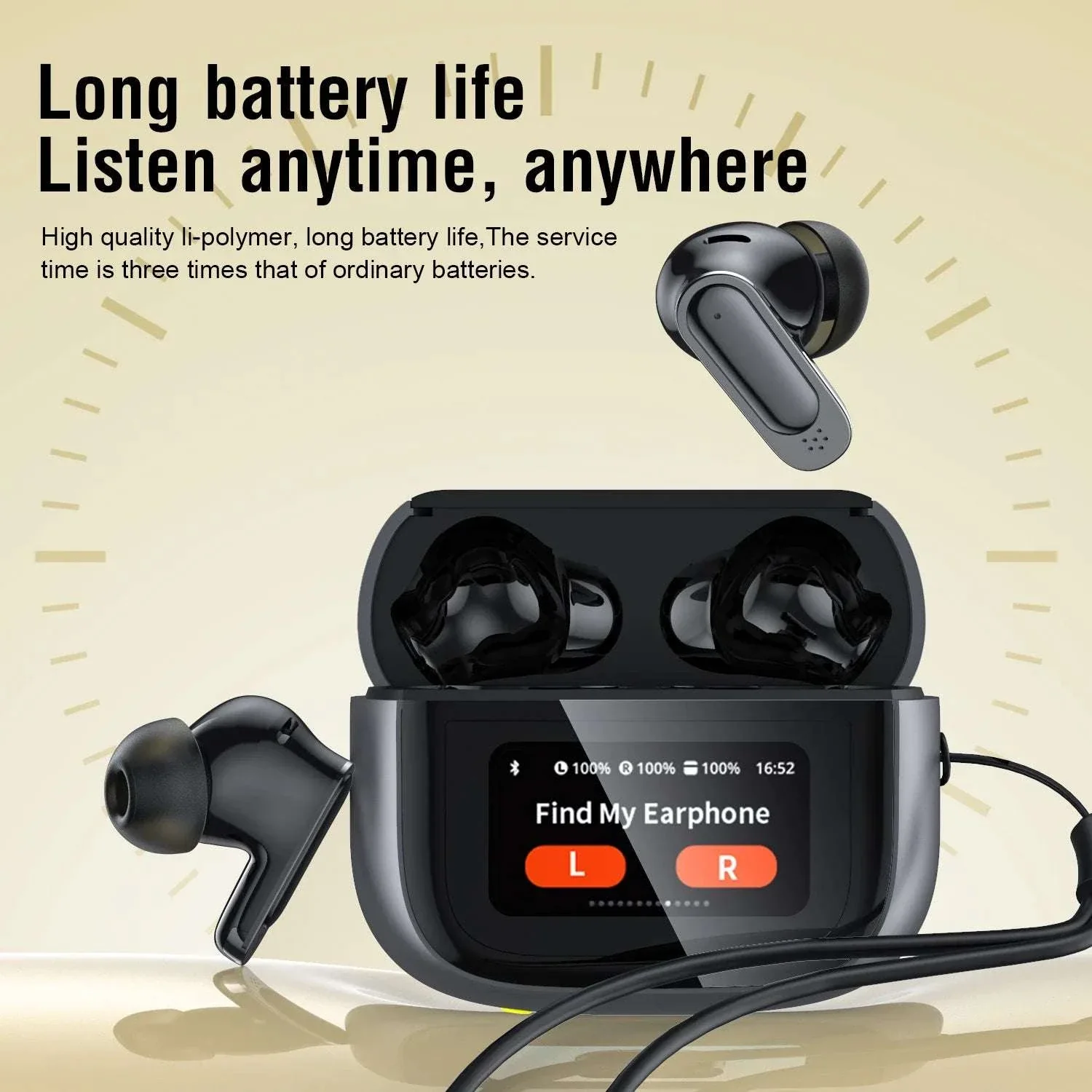 Wireless Bluetooth 5.3 In-Ear Earbuds with Touch Control and Deep Bass - Image 4