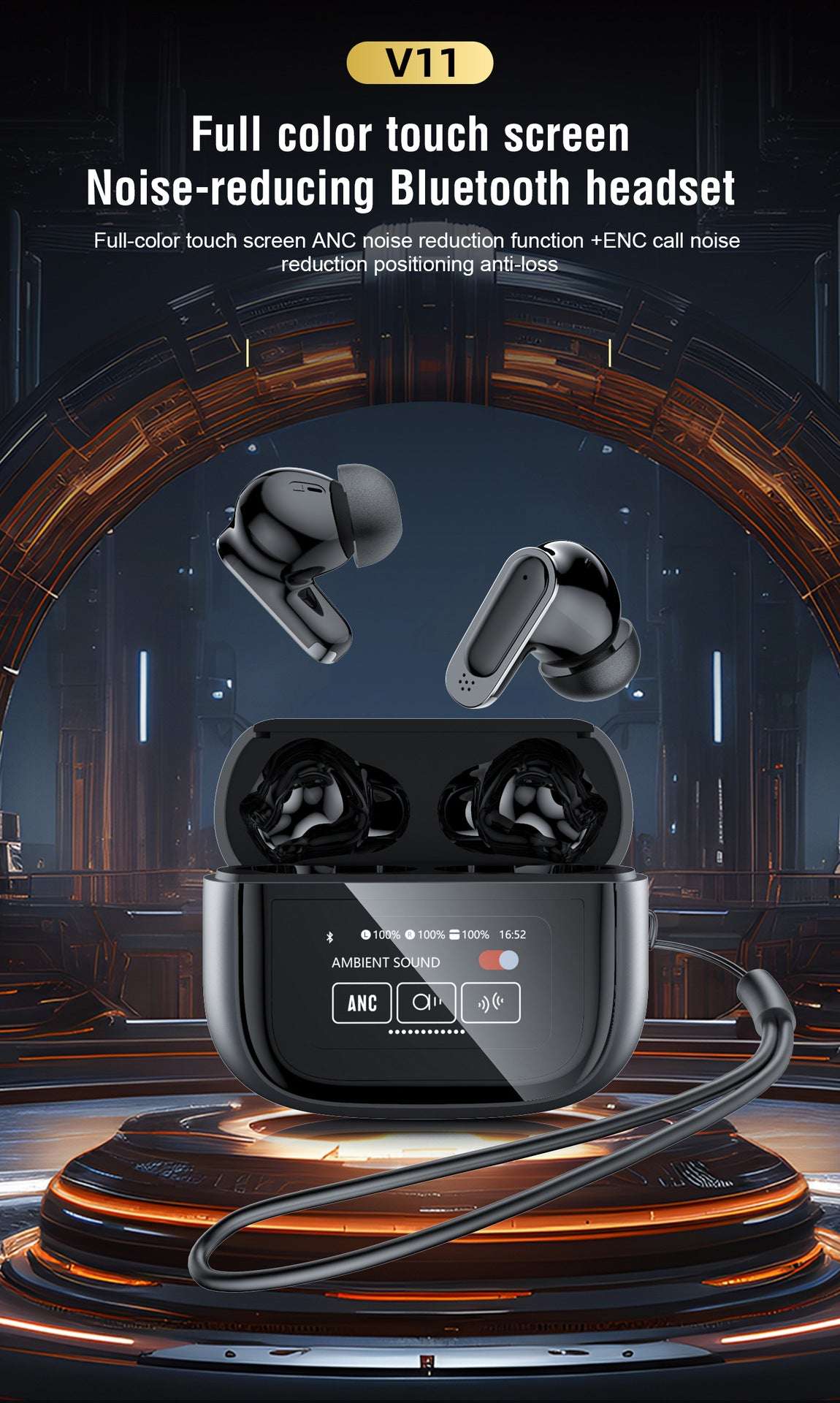 Wireless Bluetooth 5.3 In-Ear Earbuds with Touch Control and Deep Bass - Image 7