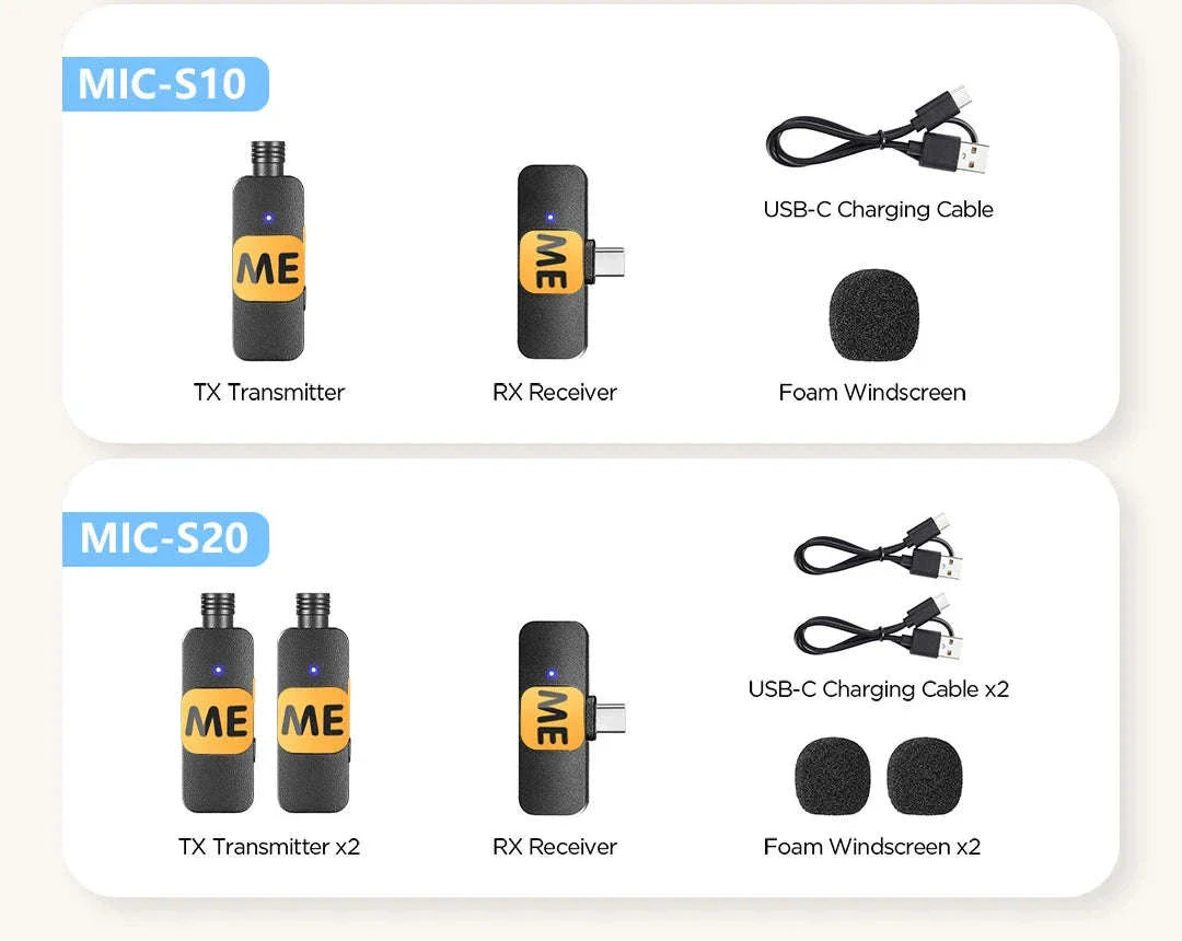 BOYA BY-V2 Wireless Lavalier Microphone for Clear Two-Voice Recording - Image 32