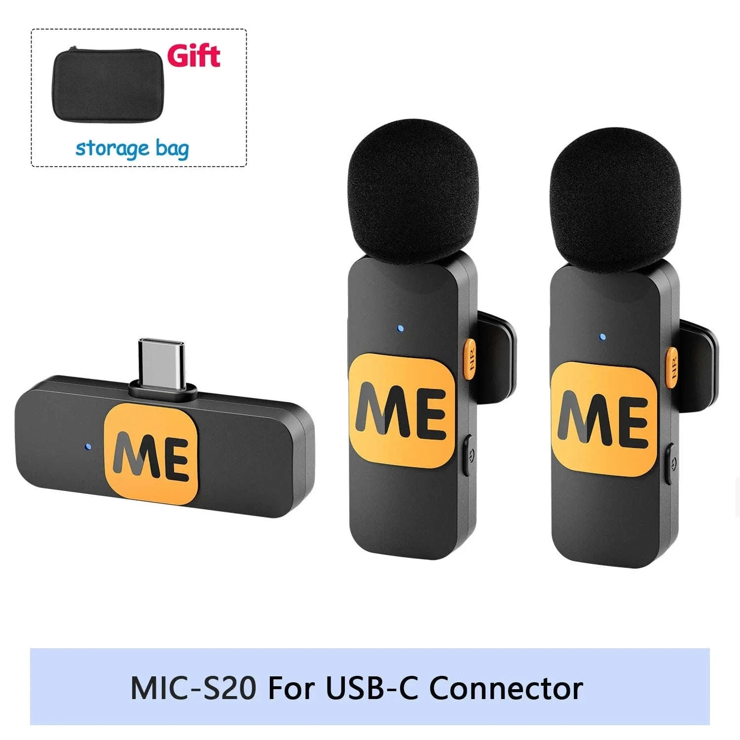 BOYA BY-V2 Wireless Lavalier Microphone for Clear Two-Voice Recording - Image 47