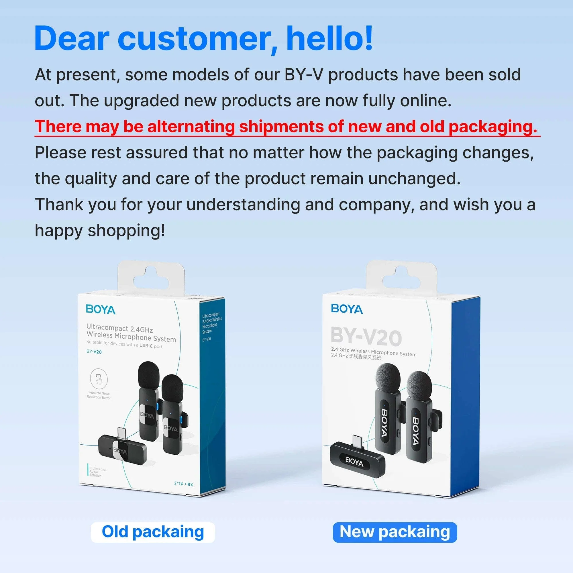 BOYA BY-V2 Wireless Lavalier Microphone for Clear Two-Voice Recording - Image 7