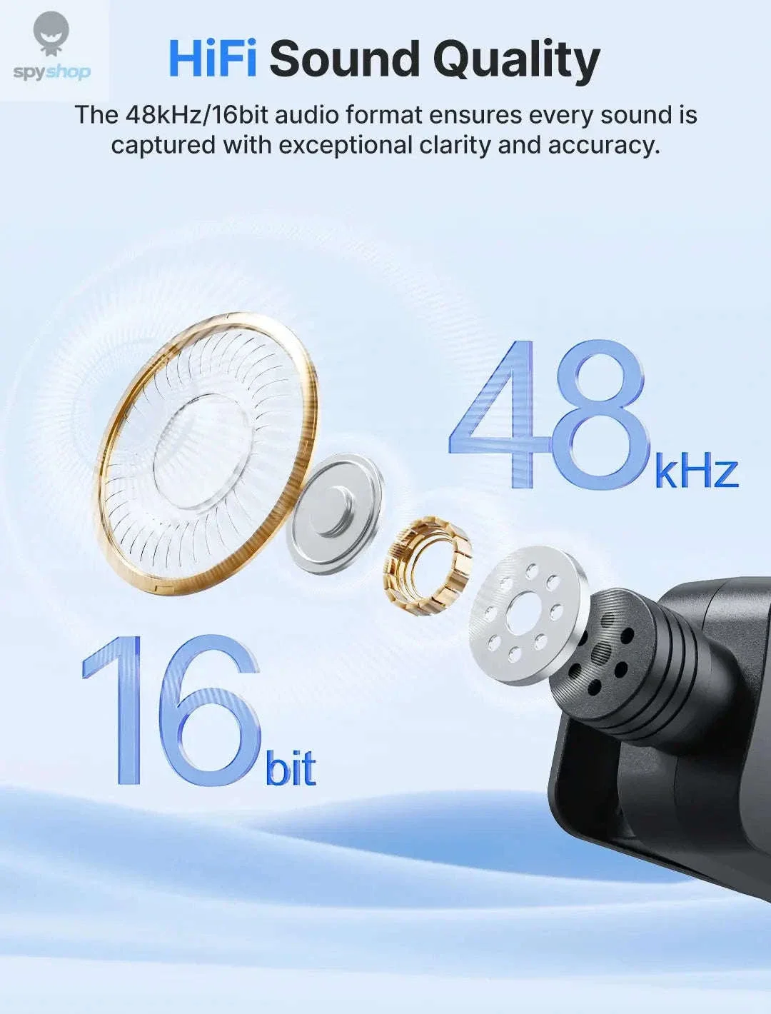 BOYA BY-V3 Wireless Lavalier Microphone for Clear Creator Audio - Image 15