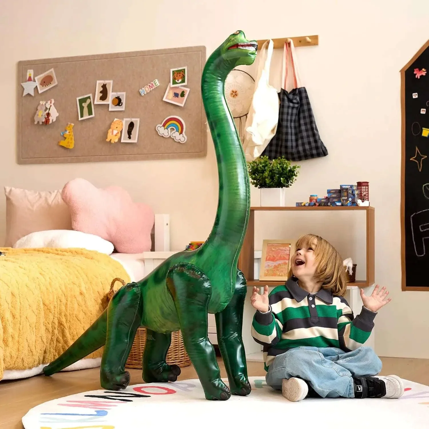 51-inch Brachiosaurus Inflatable Dinosaur Toy - Image 6