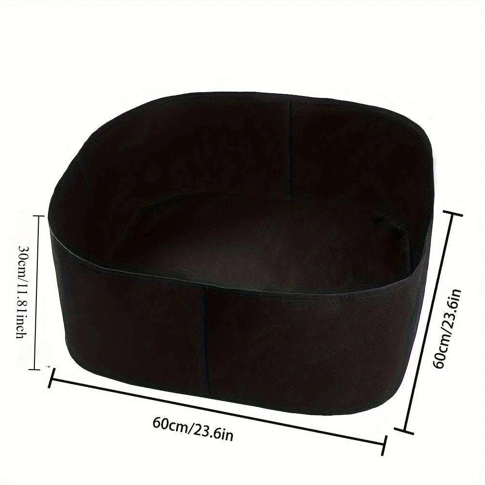 Breathable Fabric Elevated Garden Bed for Herbs and Vegetables - Image 10