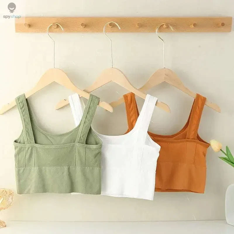 Breathable Seamless Sports Bra with Anti-Sweat Support - Image 17
