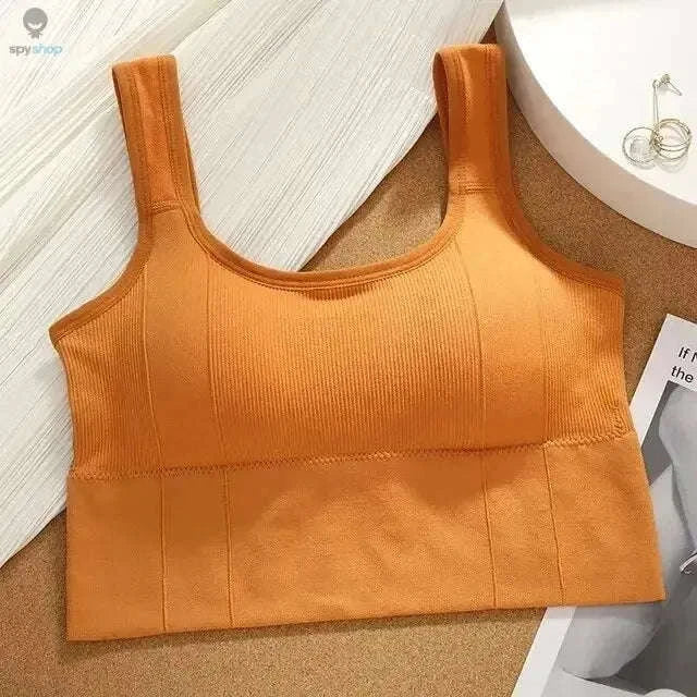 Breathable Seamless Sports Bra with Anti-Sweat Support - Image 19