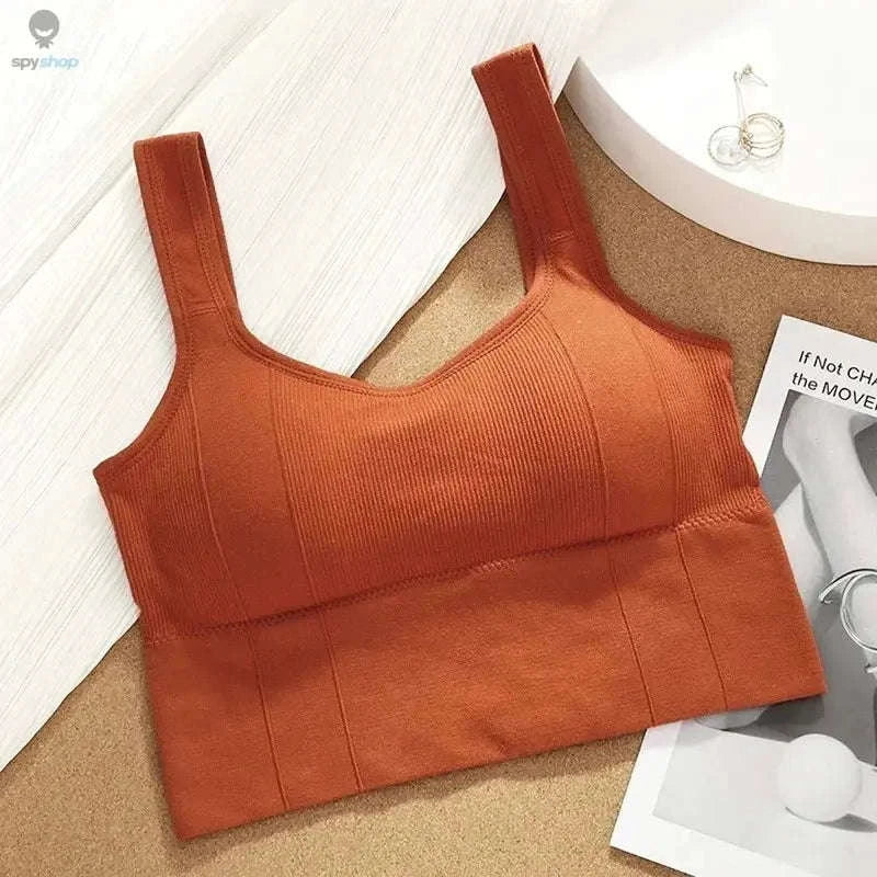 Breathable Seamless Sports Bra with Anti-Sweat Support - Image 22