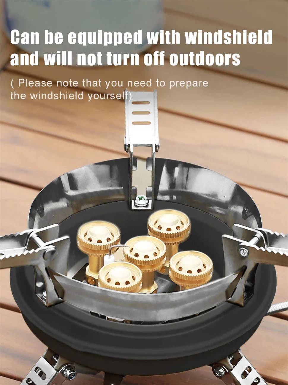 Portable Camping Gas Stove 16000W with Piezo Ignition - Image 9