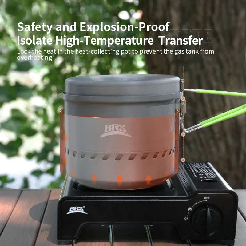BRS 2600W Infrared Camping Gas Stove with Electronic Ignition - Image 2