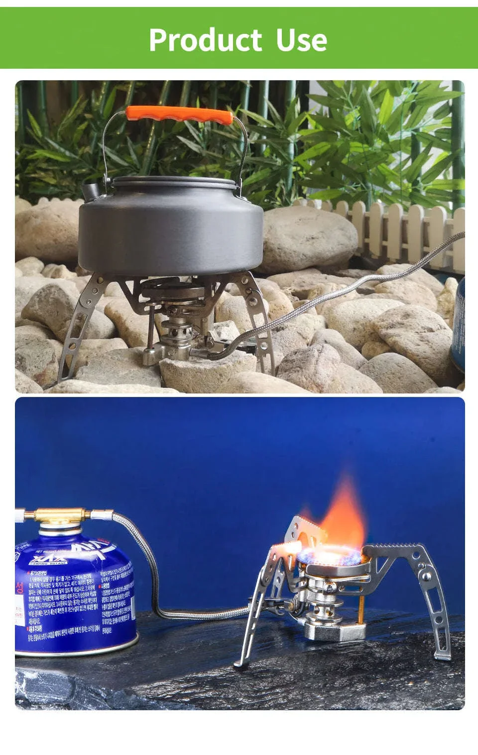 BRS-6 1940W Camping Gas Stove for 3-5 People - Image 12