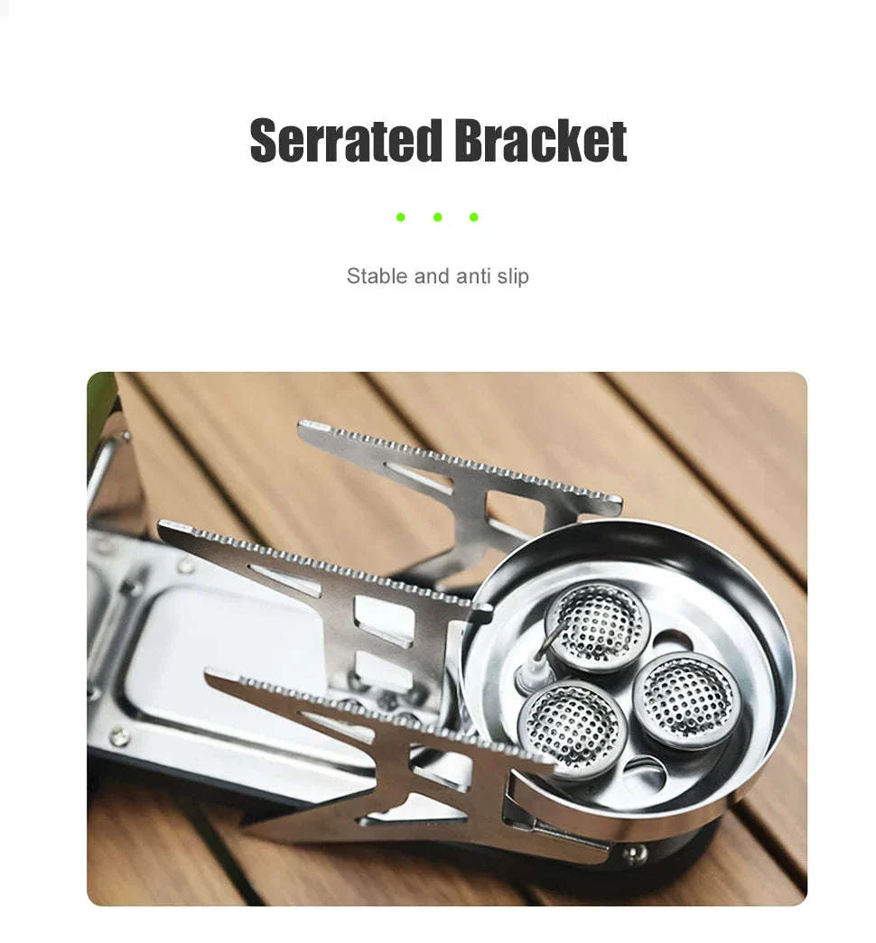 BRS-97 3800W Folding Butane Camping Gas Stove with Ignition - Image 12