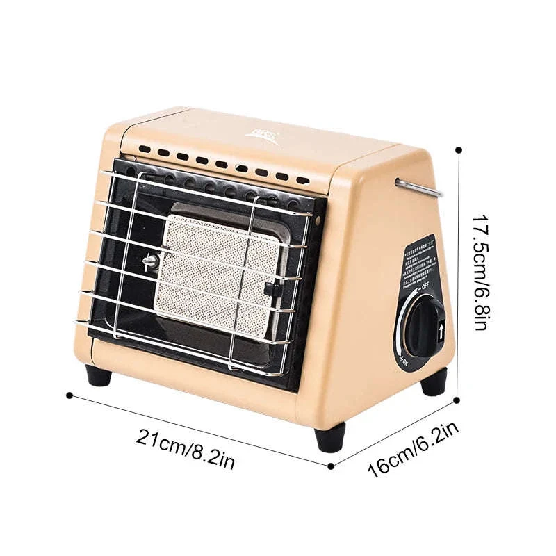 Portable Butane Tent Heater 1500W for Camping and Outdoor Use - Image 3