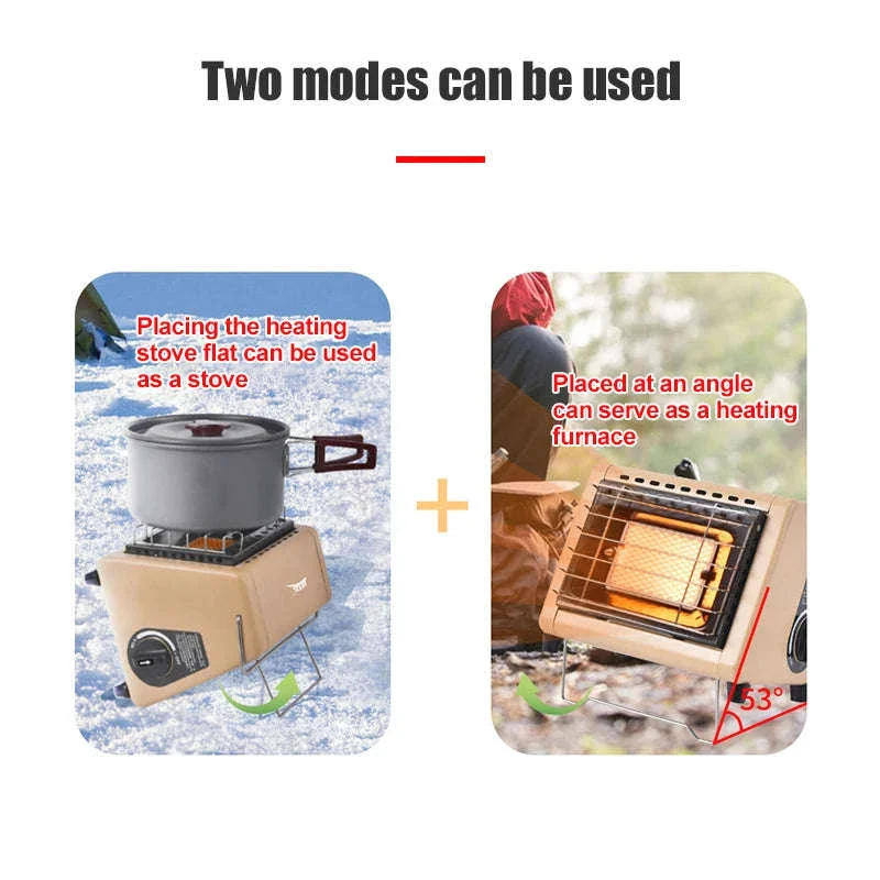 Portable Butane Tent Heater 1500W for Camping and Outdoor Use - Image 4