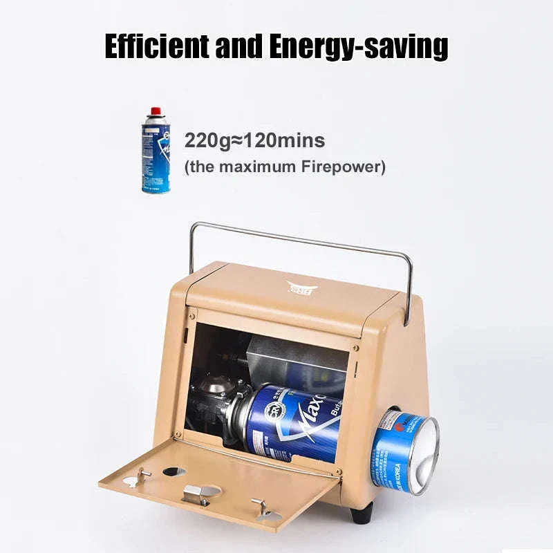Portable Butane Tent Heater 1500W for Camping and Outdoor Use - Image 5