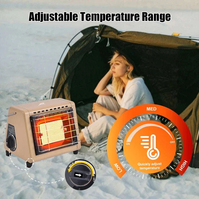 Portable Butane Tent Heater 1500W for Camping and Outdoor Use - Image 6