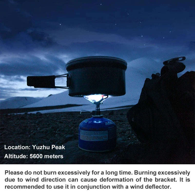BRS-3000T Ultralight Titanium Camping Gas Stove - Image 5