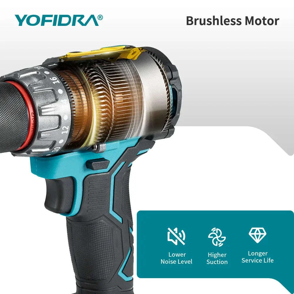 Brushless Cordless Impact Drill with 700N·m Torque - Image 12