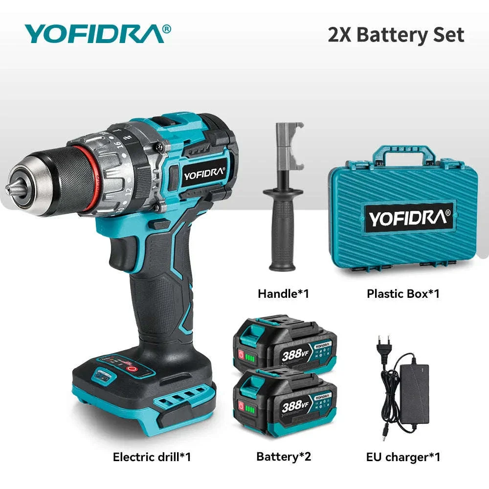 Brushless Cordless Impact Drill with 700N·m Torque - Image 2