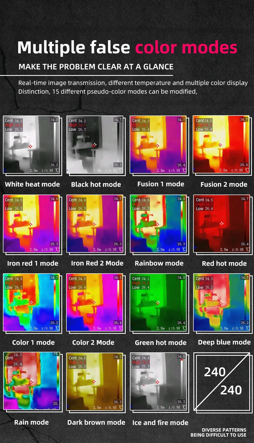 BSIDE HX1 Handheld Thermal Imaging Camera for Diagnostics - Image 15