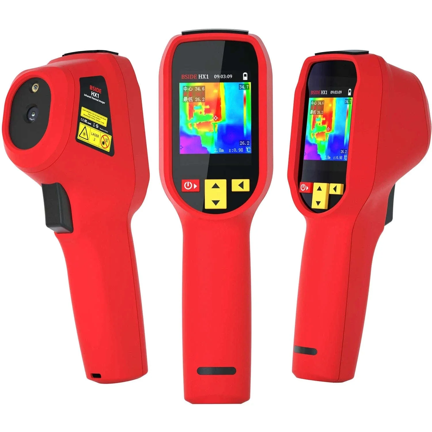 BSIDE HX1 Handheld Thermal Imaging Camera for Diagnostics - Image 6