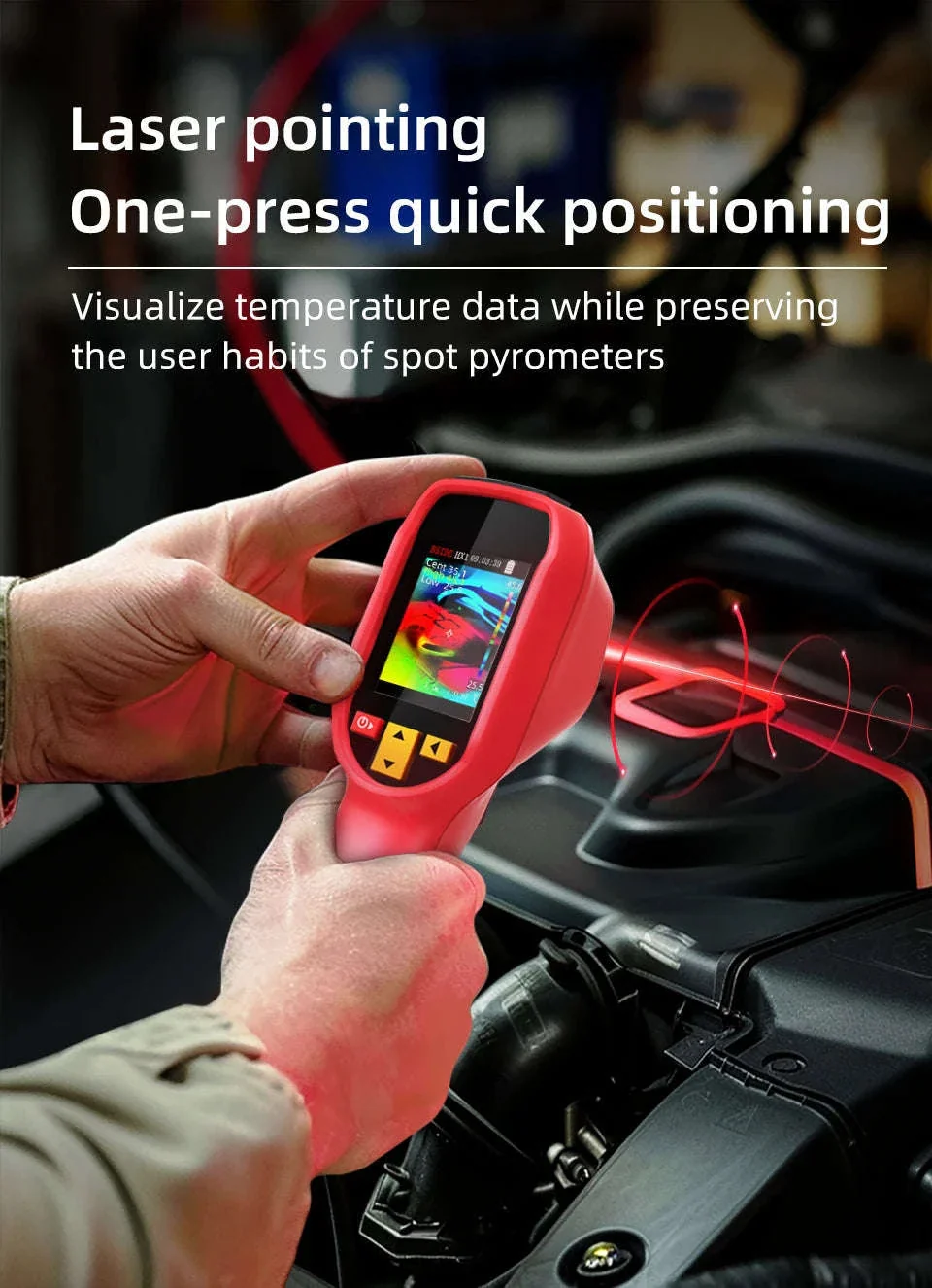 BSIDE HX1 Handheld Thermal Imaging Camera for Diagnostics - Image 7