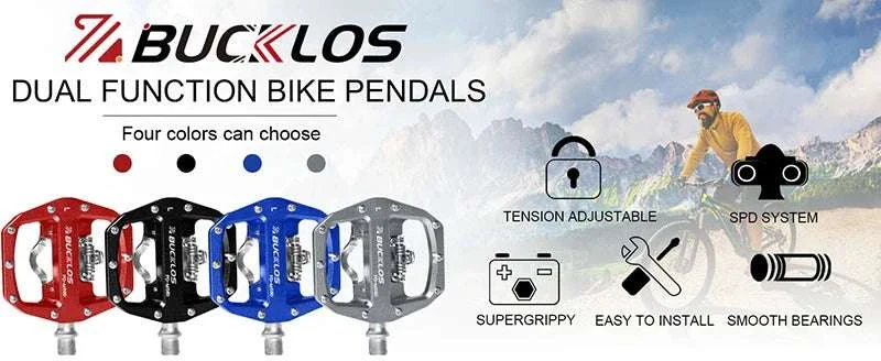 Dual Function SPD Bike Pedals with Sealed Bearings for MTB & Road - Image 7