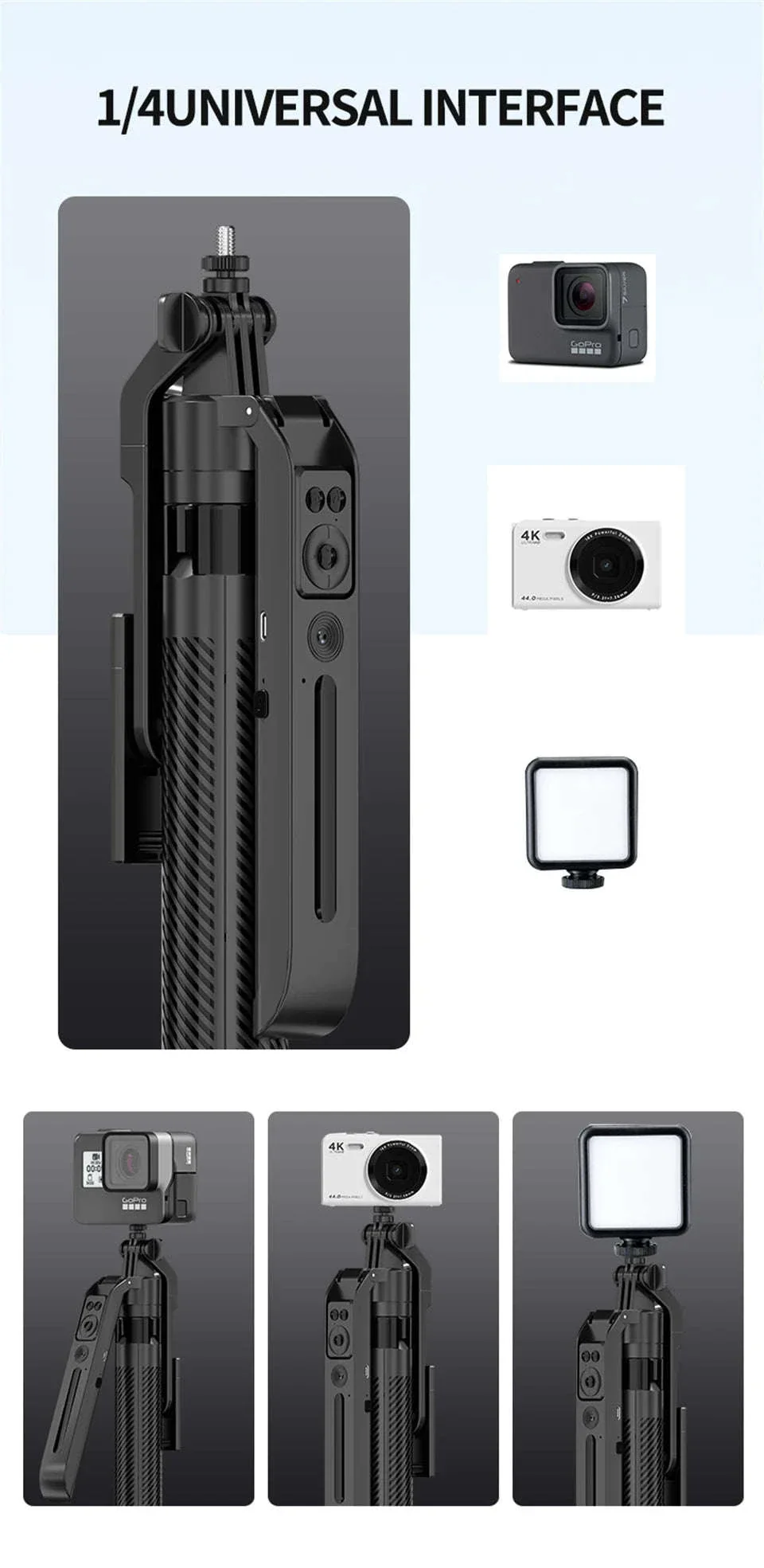 C12 Tripod Gimbal Stabilizer for Smartphone Cameras - Image 16