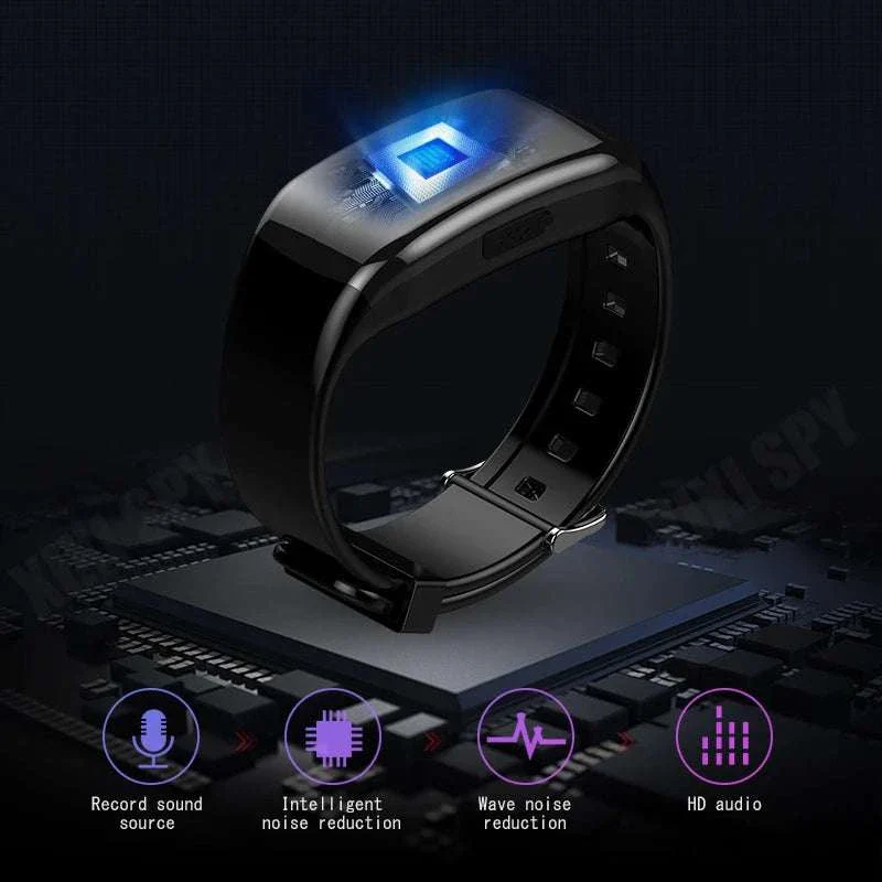 1080P HD Camera Watch with Voice Recorder and One-Click Recording