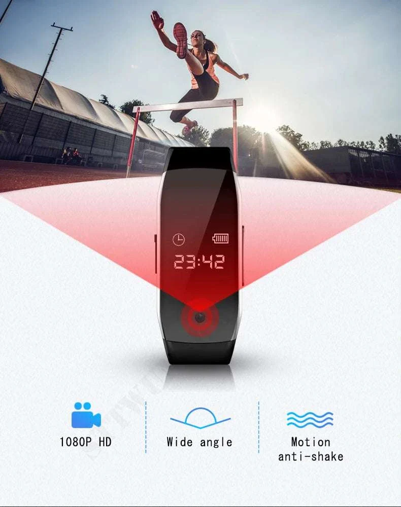 1080P HD Camera Watch with Voice Recorder and One-Click Recording - Image 13
